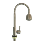 5076A GRIFERIA LAVAPLATOS FLEXIBLE CROMADA 8609AHS-048A