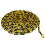 Cadena plástica amarilla y negro 5/16 X 10m.
