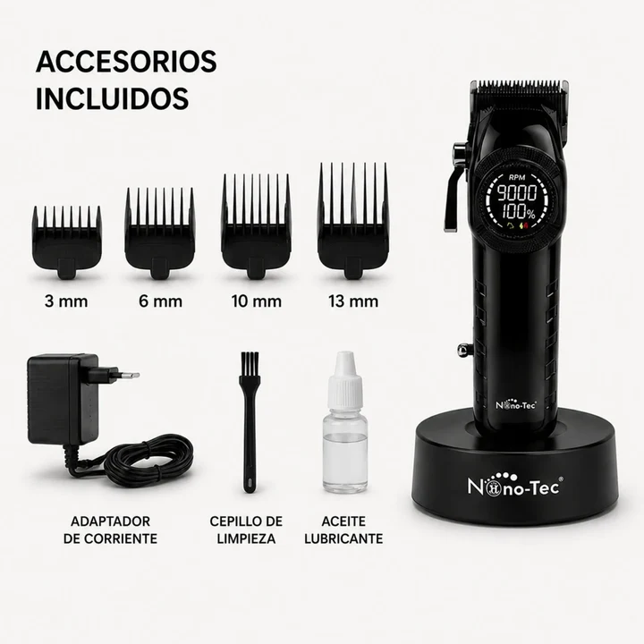MaquinaPeluqueraNT-CP673_1__11zon Máquina Cortadora De Cabello Profesional 9000 RPM Nano-Tec NT-CP673 B2B