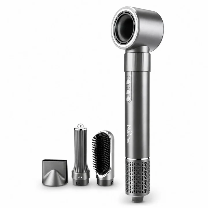 Secador Ionizador Nano-Tec 4 En 1 1300W Con Motor Brushless De 110.000 RPM NT-SC683 B2B