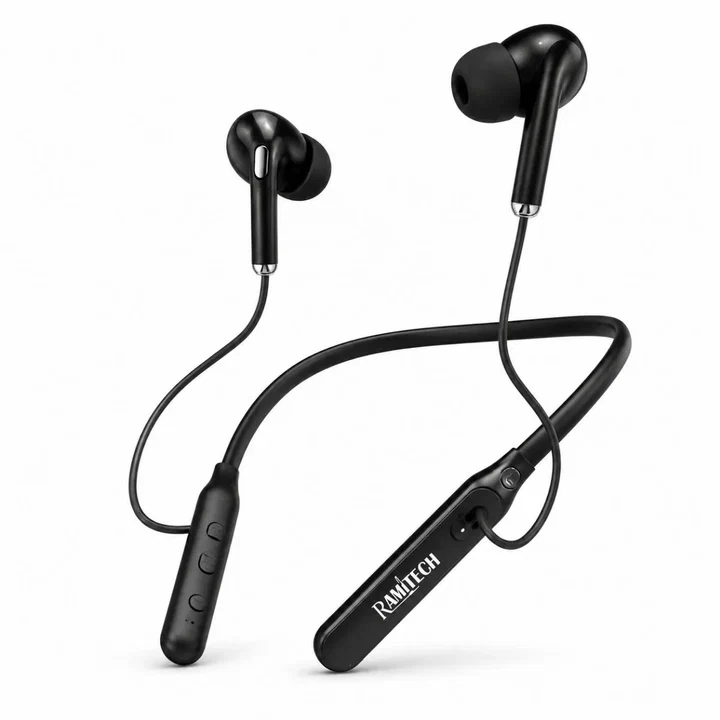 Audífonos Deportivos Inalámbricos Bluetooth 5.0 Con Súper Bajo Ramitech RAM-KL02