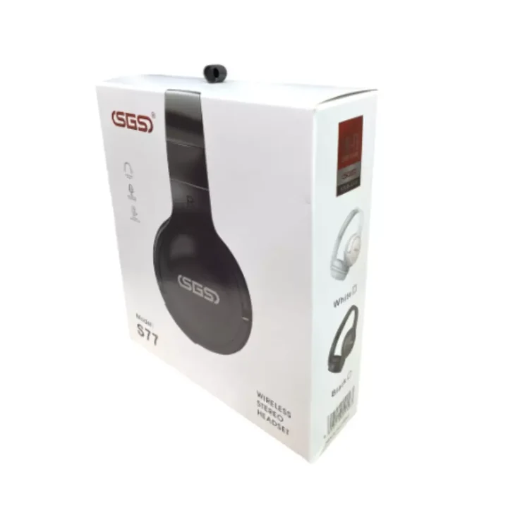 Audífonos Inalámbricos De Diadema Bluetooth SGS S77