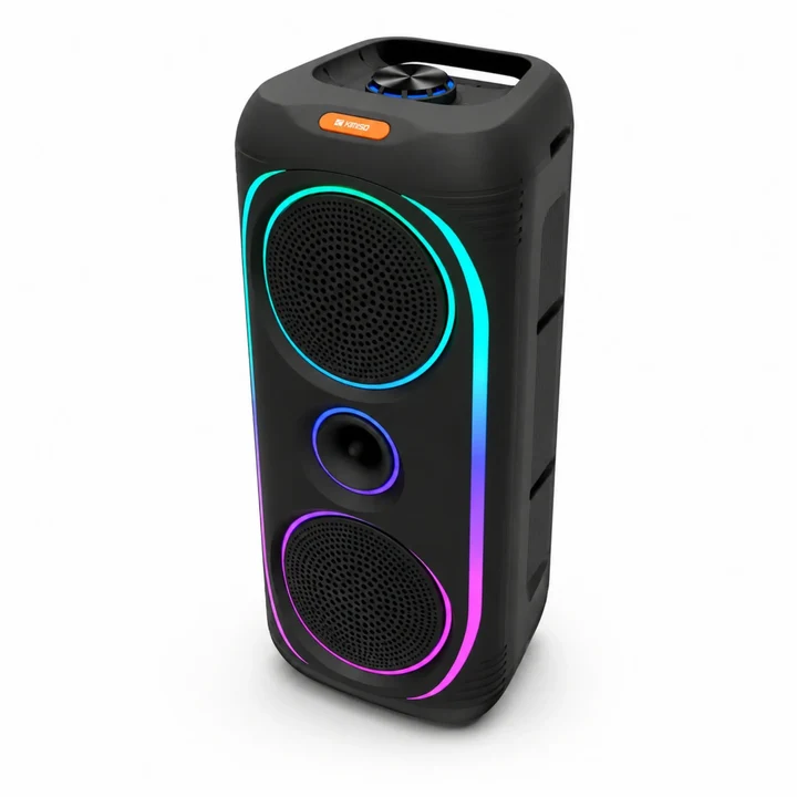Parlante Cabina Bluetooth De 8 Pulgadas 25W y Retroiluminado MS-2041BT